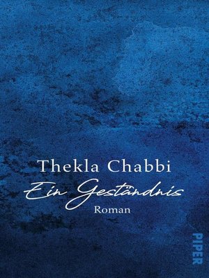cover image of Ein Geständnis